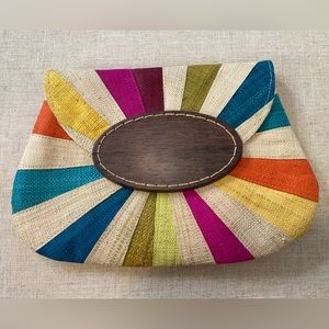Mad Imports Multicolored Clutch